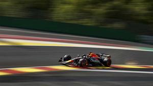 Max Verstappen, al volante del Red Bull en Spa-Francorchamps