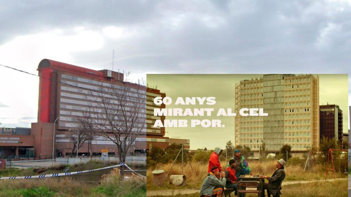 Esto no es Nueva York en los años 80, es un descampado de Chamartín (Madrid).