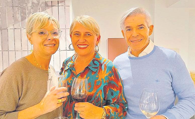 Cati Torrens, Marian Serralta y Juanma Gómez.