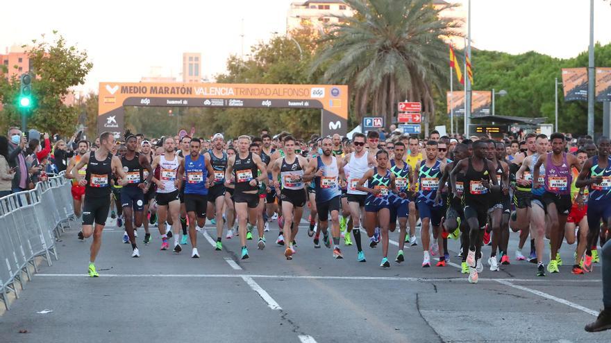 Letesenbet Gidey, récord del mundo de medio maratón en València