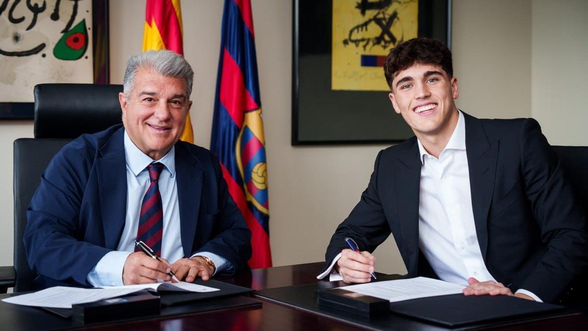 Pau Cubarsí renueva hasta 2029
