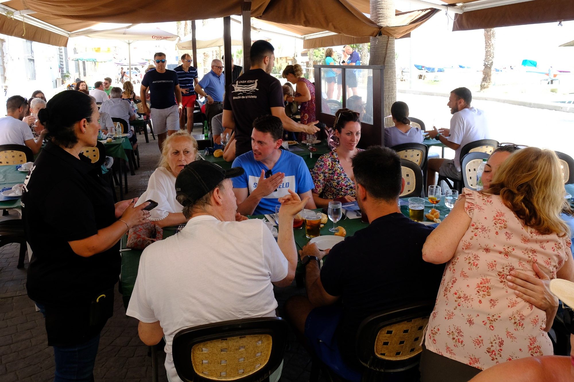 Primer domingo del verano 2023 en las playas de Málaga