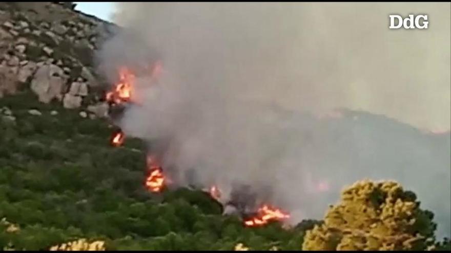 Incendi al Montgrí