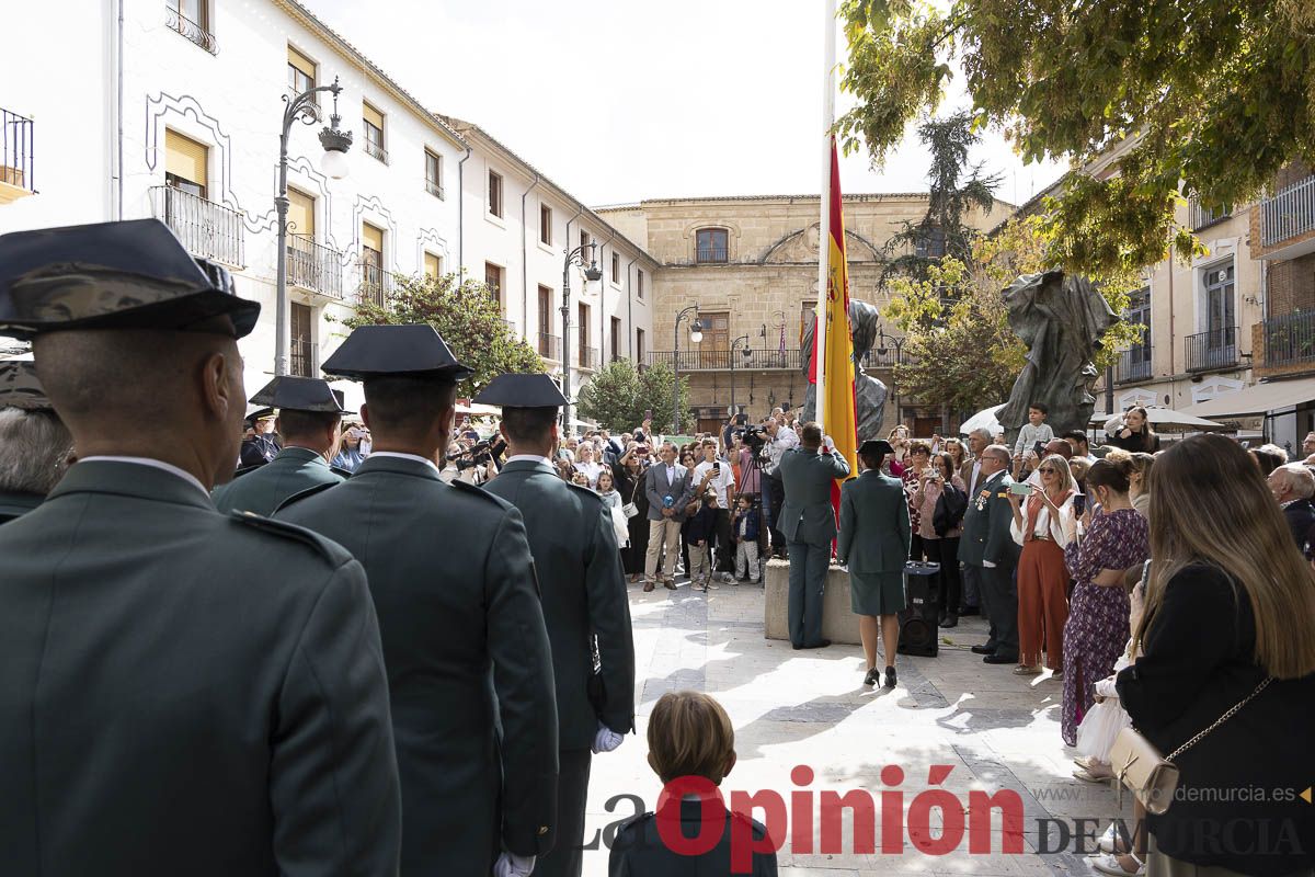 Así se ha vivido el día de la patrona de la Guardia Civil en Caravaca