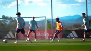 Los jugadores del Barça evitan el ruido en la selección