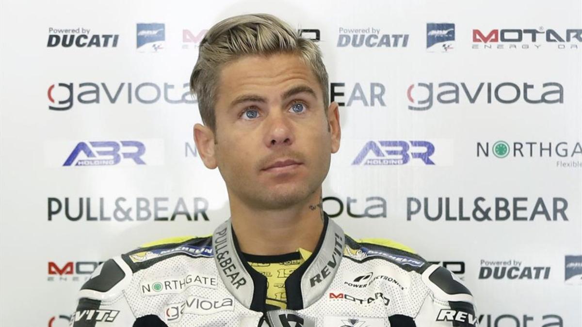 Álvaro Bautista, piloto de MotoGP con el Team Aspar