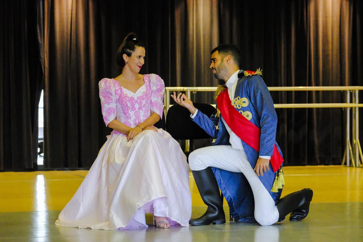 Ensayo del musical familiar 'Chiquita'