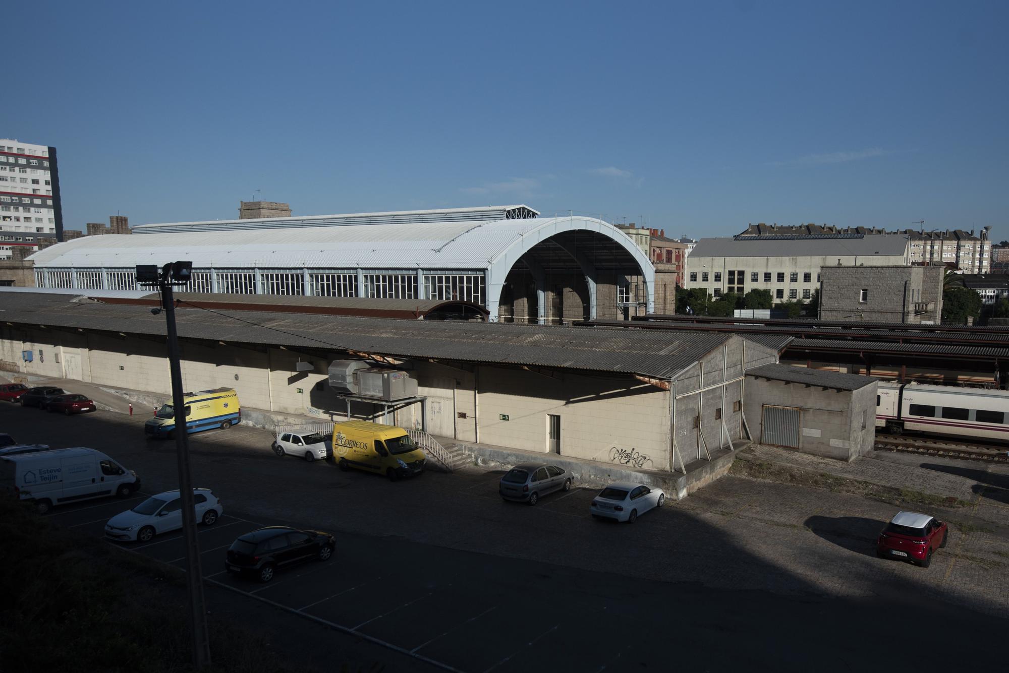 Pruebas del tren Avril en la estación de San Cristóbal