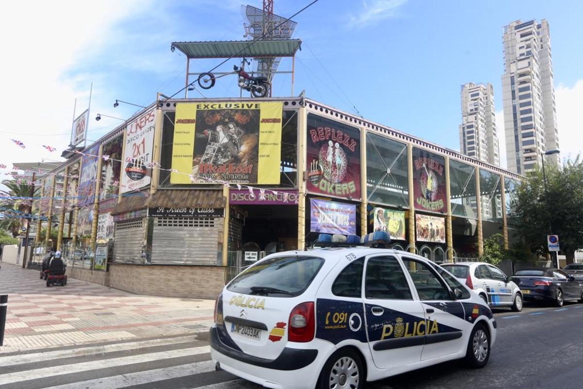 Herido de bala el portero de una discoteca de la zona inglesa de Benidorm