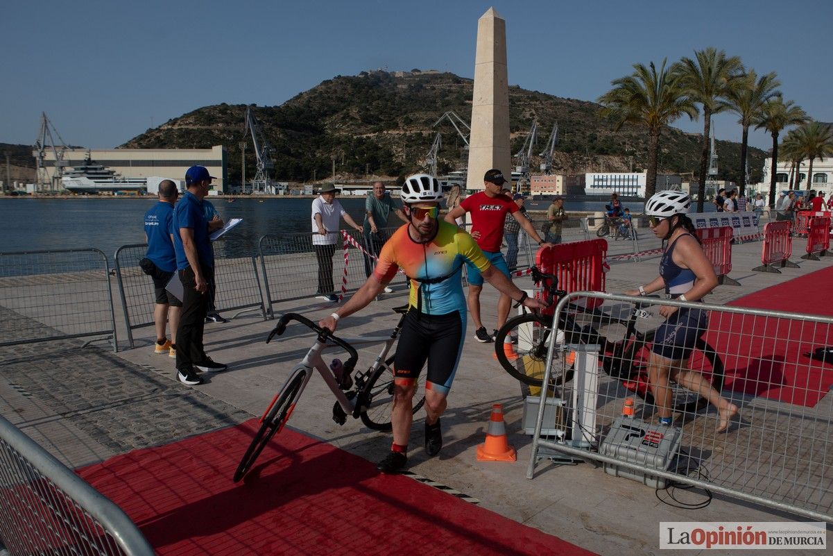 XVIII Triatlón Ciudad de Cartagen, en imágenes