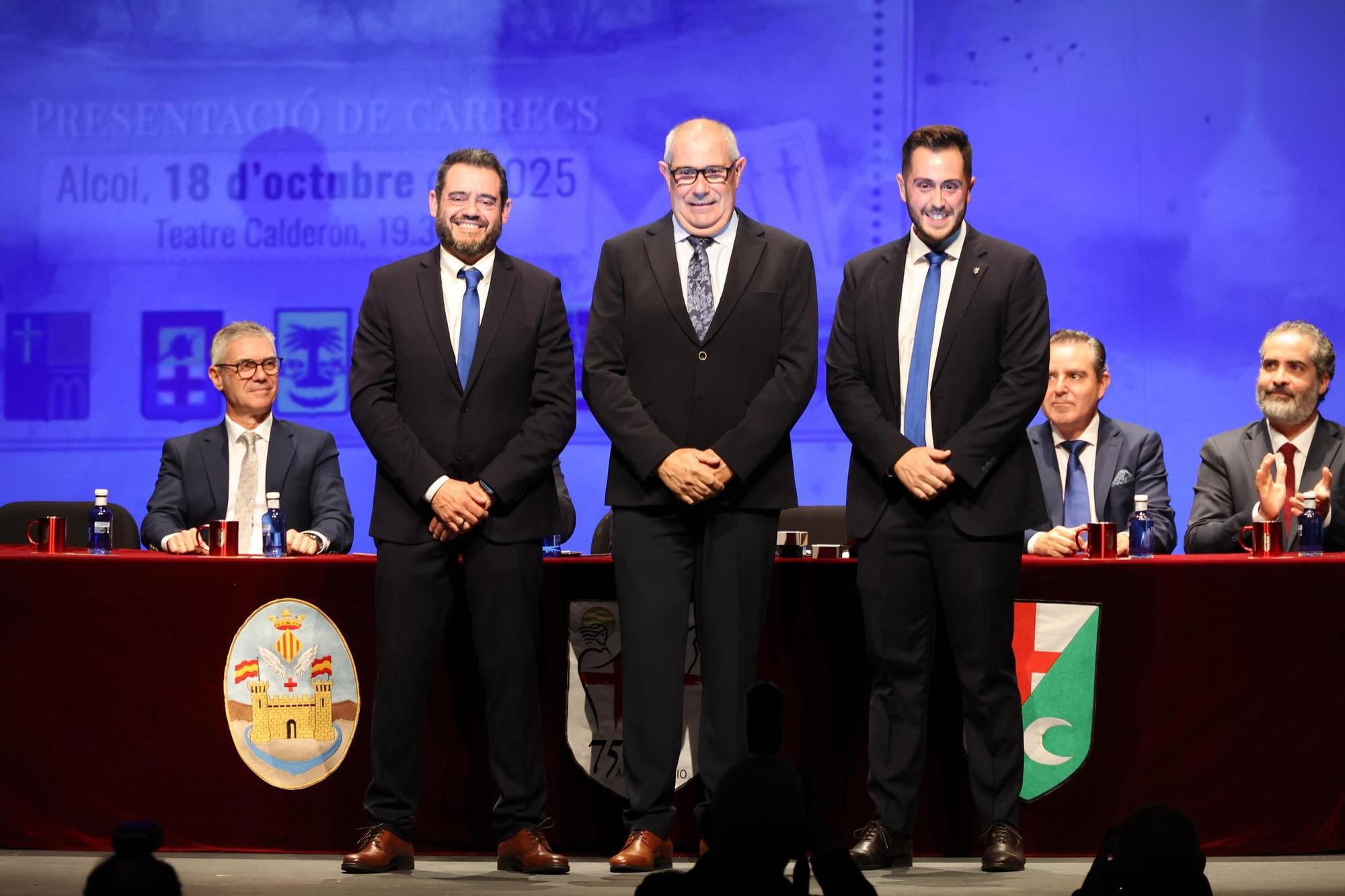La presentación de los cargos festeros de Alcoy de 2026, en imágenes