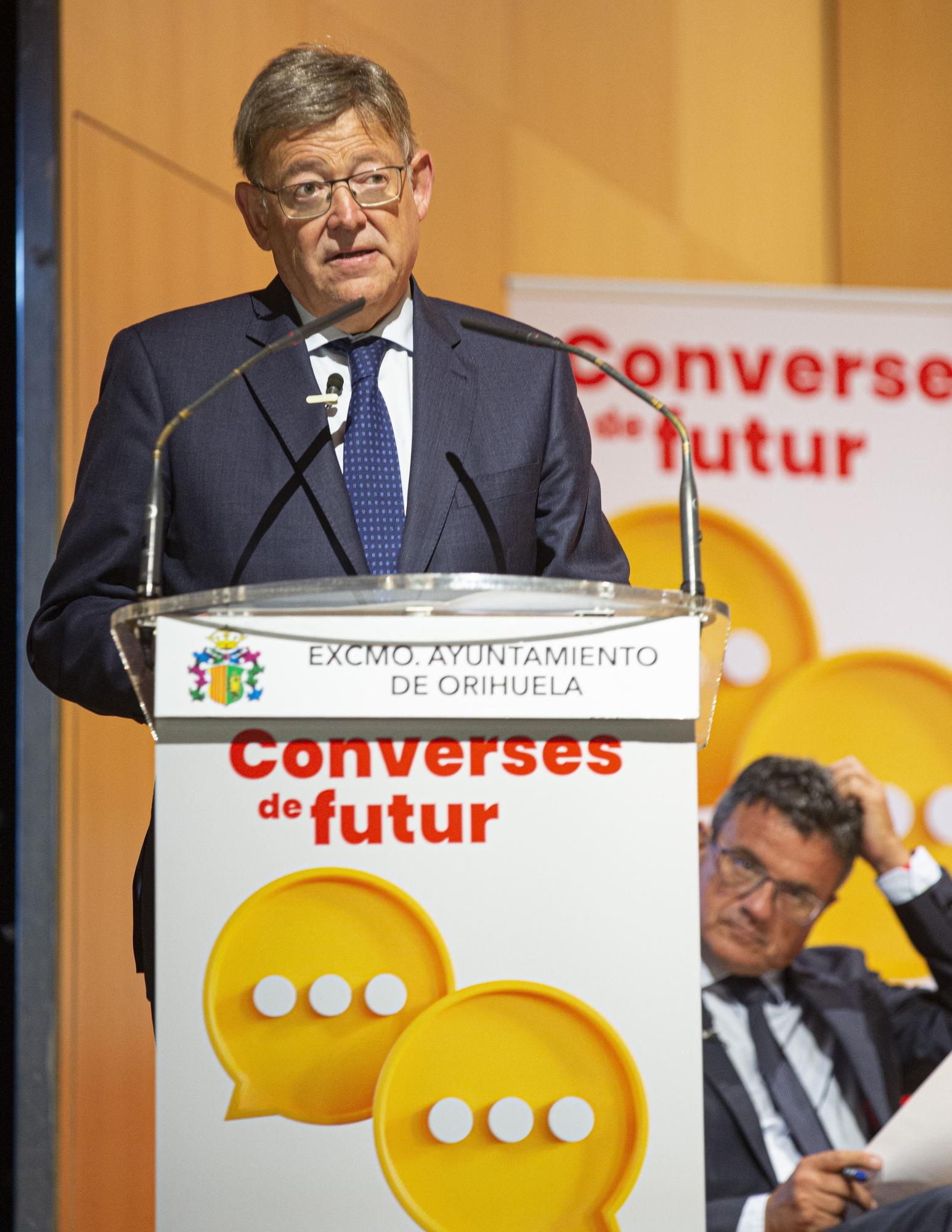 «Converses de futur» | Puig anuncia 343 millones del Gobierno en proyectos para prevenir inundaciones