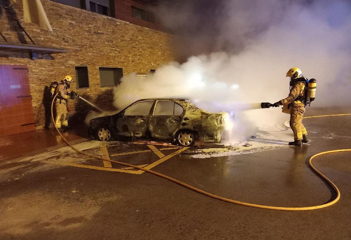 Tasques d'extinció dels Bombers