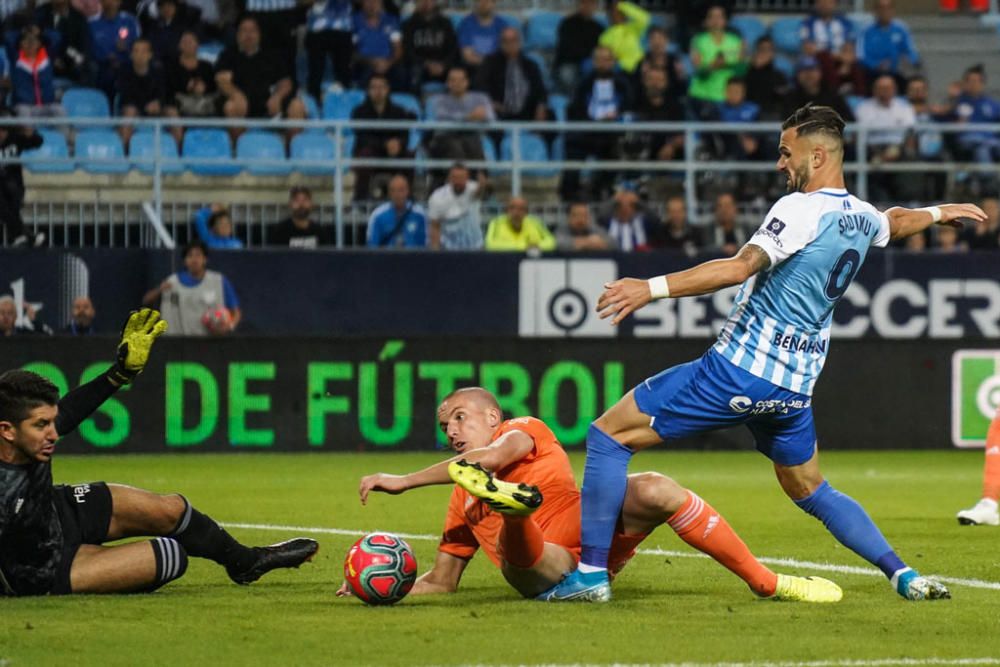 Málaga vs Oviedo en imágenes