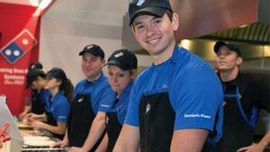 Trabajadores de Dominos Pizza