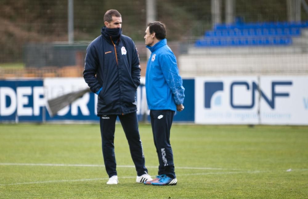 El jugador francés ha entrenado toda la semana al ritmo de sus compañeros. Davy Roef también está entre los escogidoso por el técnico, que ha optado por llevarse a los tres porteros a Eibar.