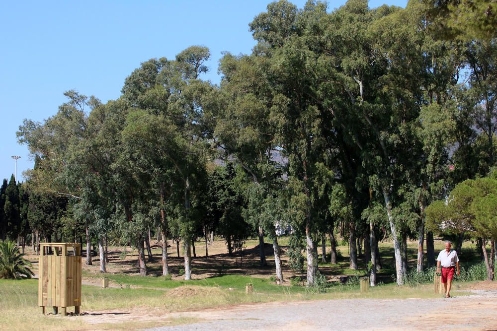 Inauguración del parque del Campamento Benítez.