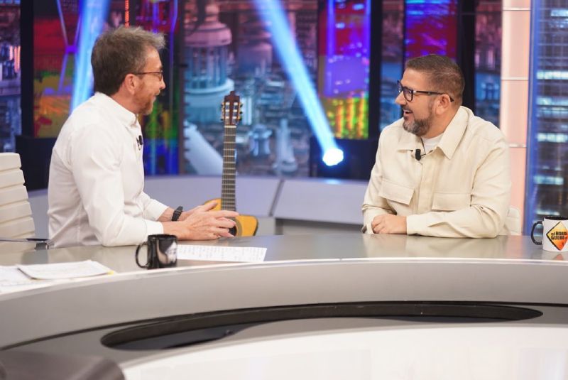 Dani García en 'El Hormiguero' junto a Pablo Motos