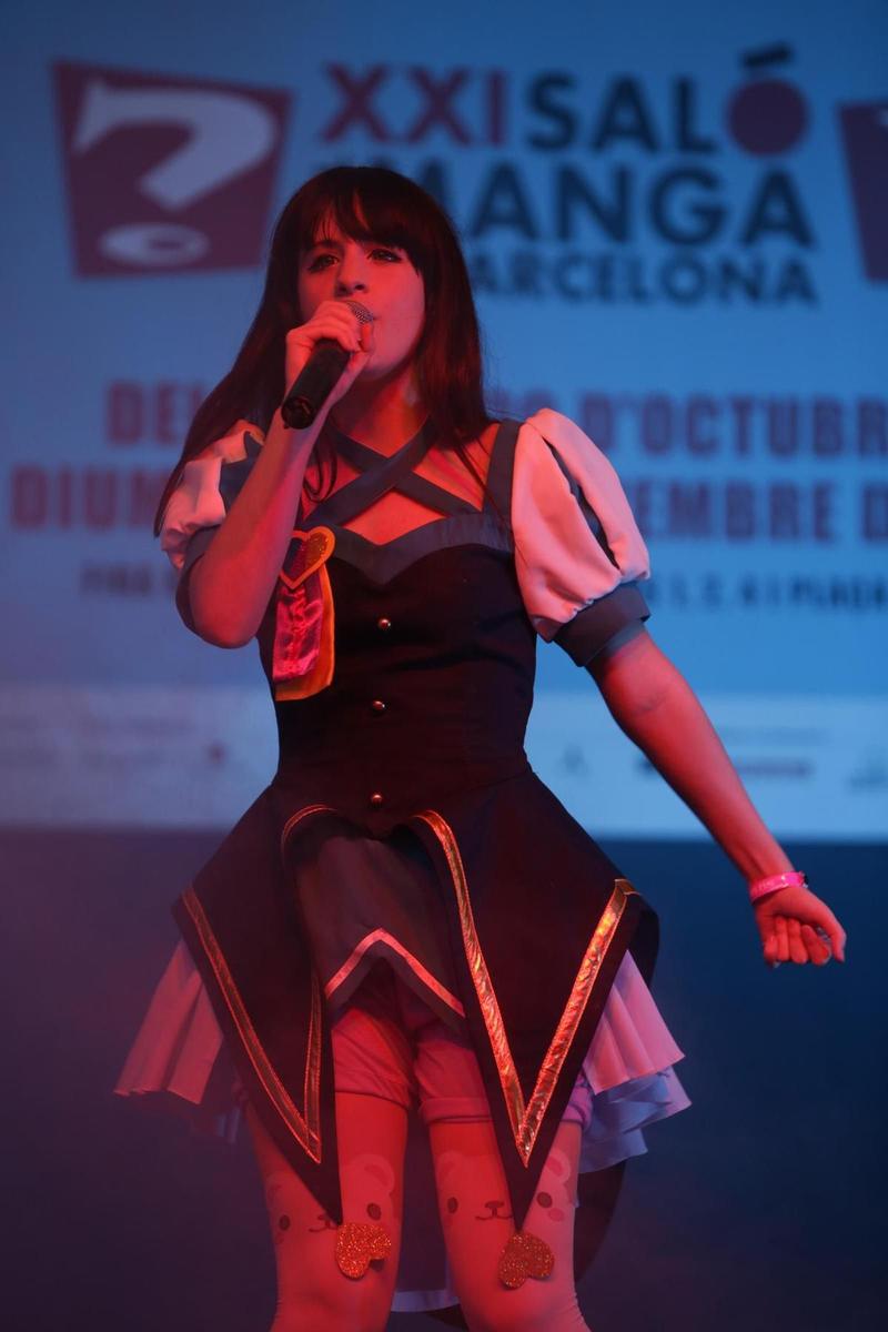 Yami Tabby en el salón del manga de Barcelona