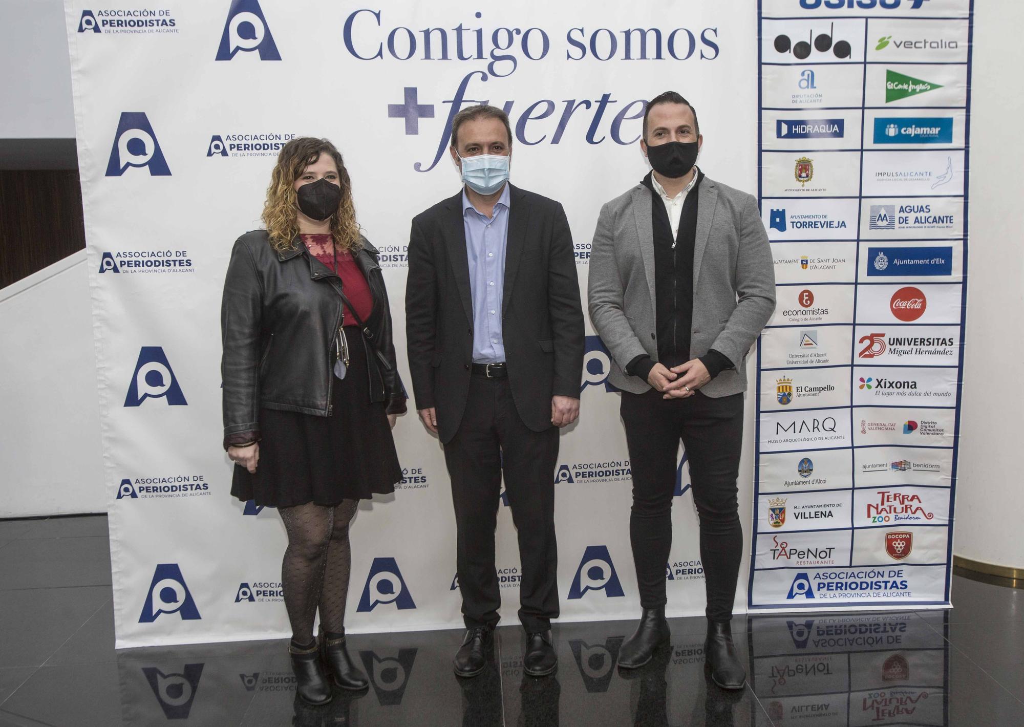 La noche 'Off the Record' de la Asociación de la Prensa de la Provincia de Alicante