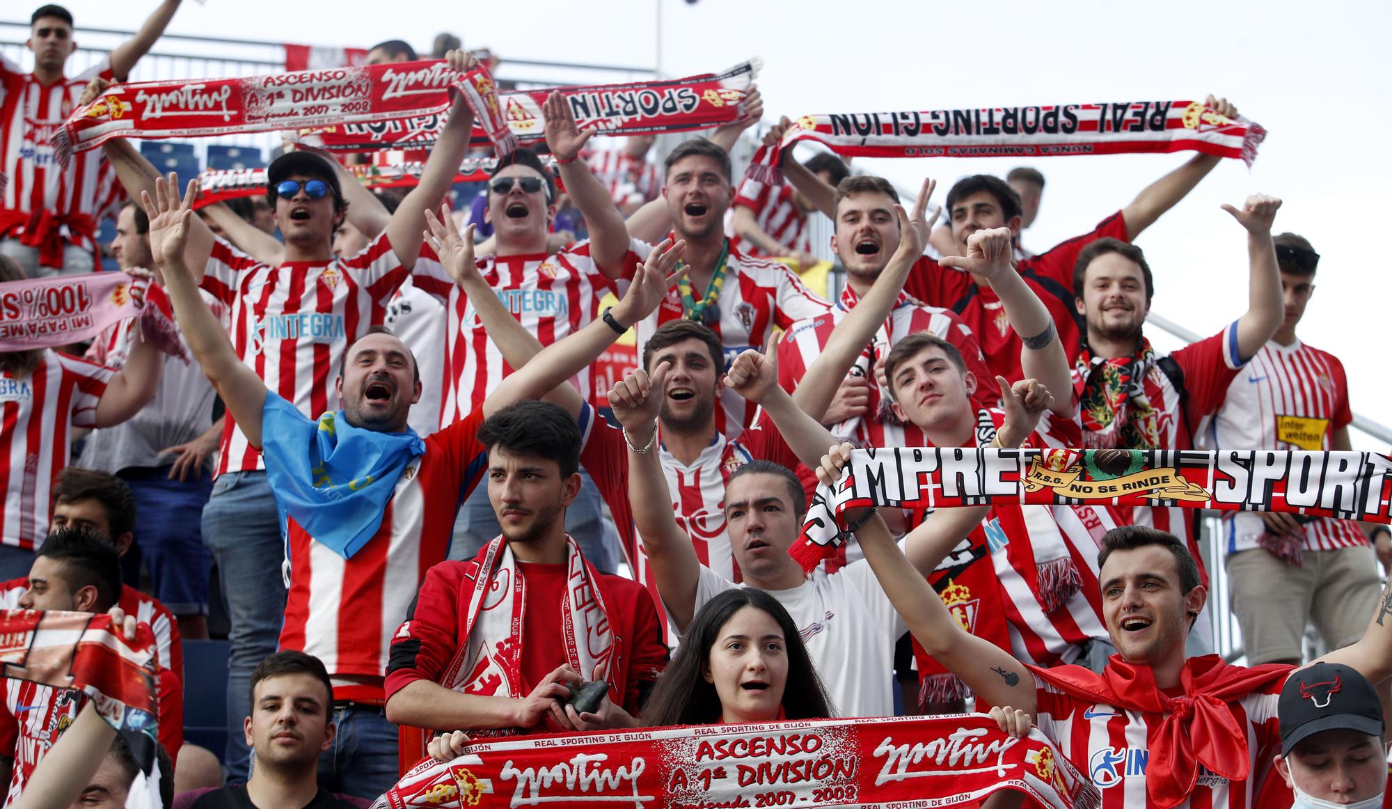 EN IMÁGENES: Así ha sido el Fuenlabrada-Sporting