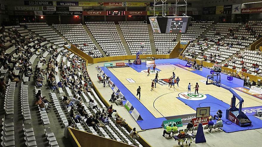 Fontajau va tornar a acollir públic, amb aforament reduït, en l&#039;Spar Girona-Estudiantes que obria la Lliga Endesa al setembre.