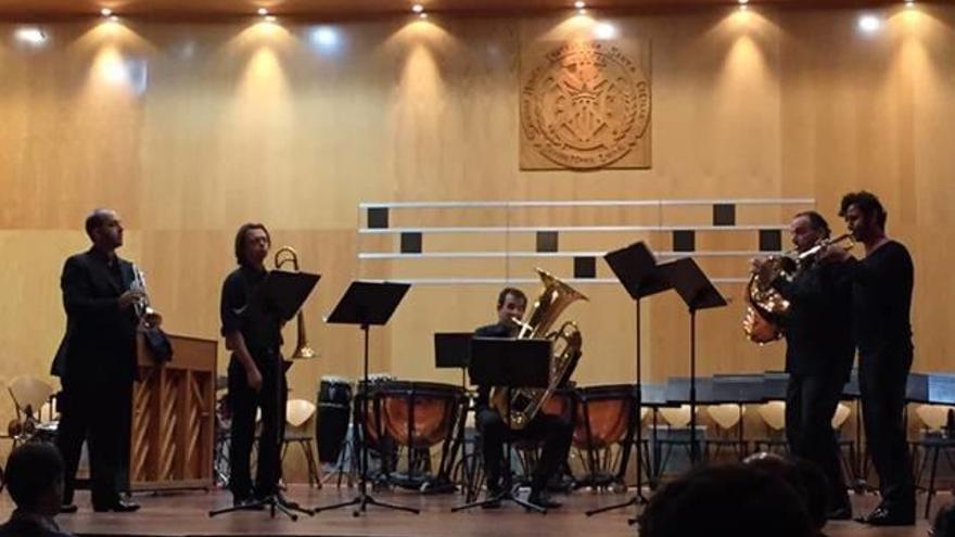 La semana del Brass Festival de Cullera culmina hoy con un concierto