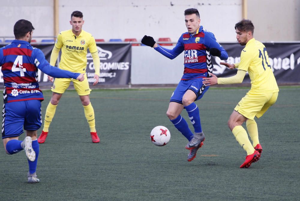 Les millors imatges del Llagostera - Vila-real B