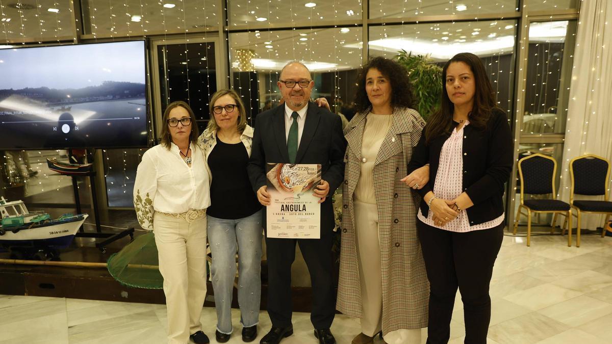 EN IMÁGENES: Así ha sido la presentación del festival de la angula de Soto del Barco