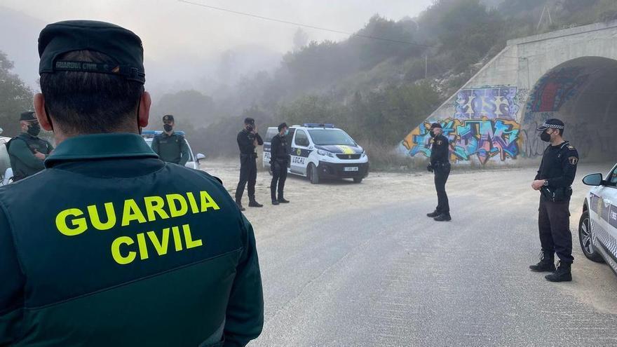 Policía y Guardia Civil impiden una macrofiesta de Nochevieja en El Campello