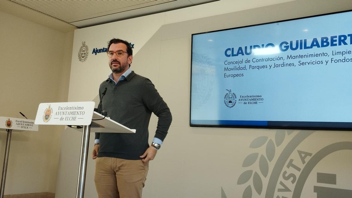 Claudio Guilabert, este viernes en Elche