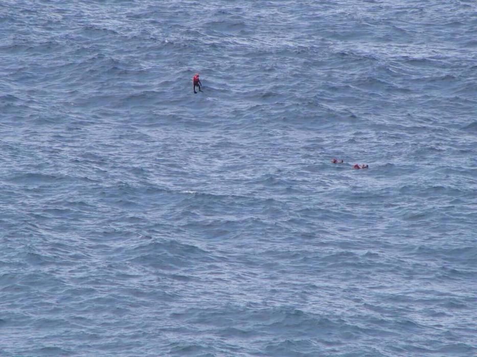 Rescate en el mar de San Juan de la Rambla