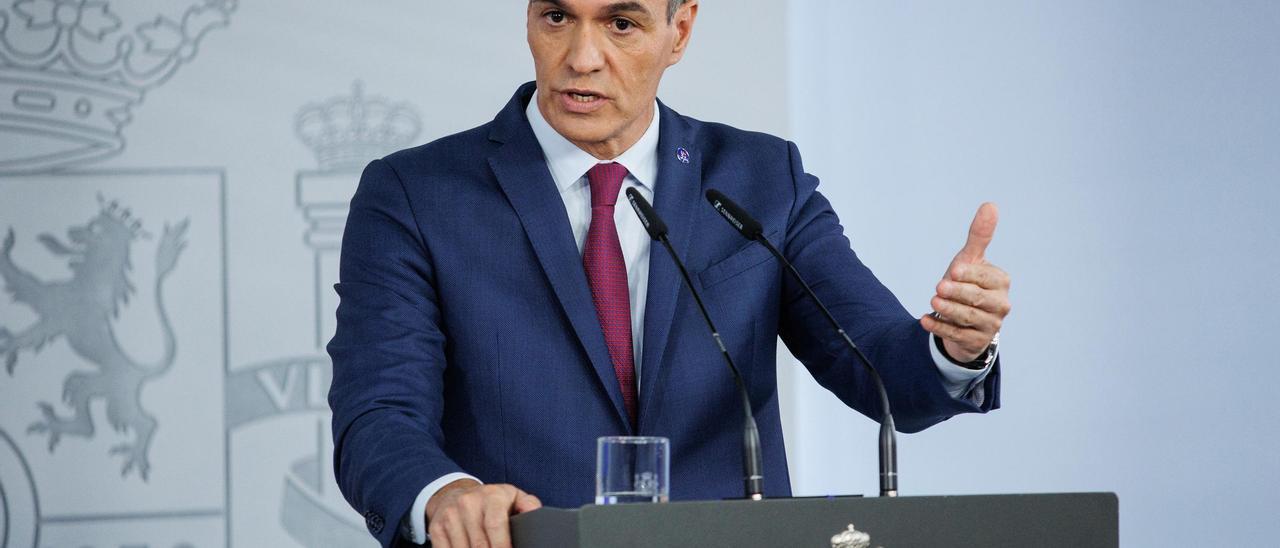 Archivo - El presidente del Gobierno, Pedro Sánchez