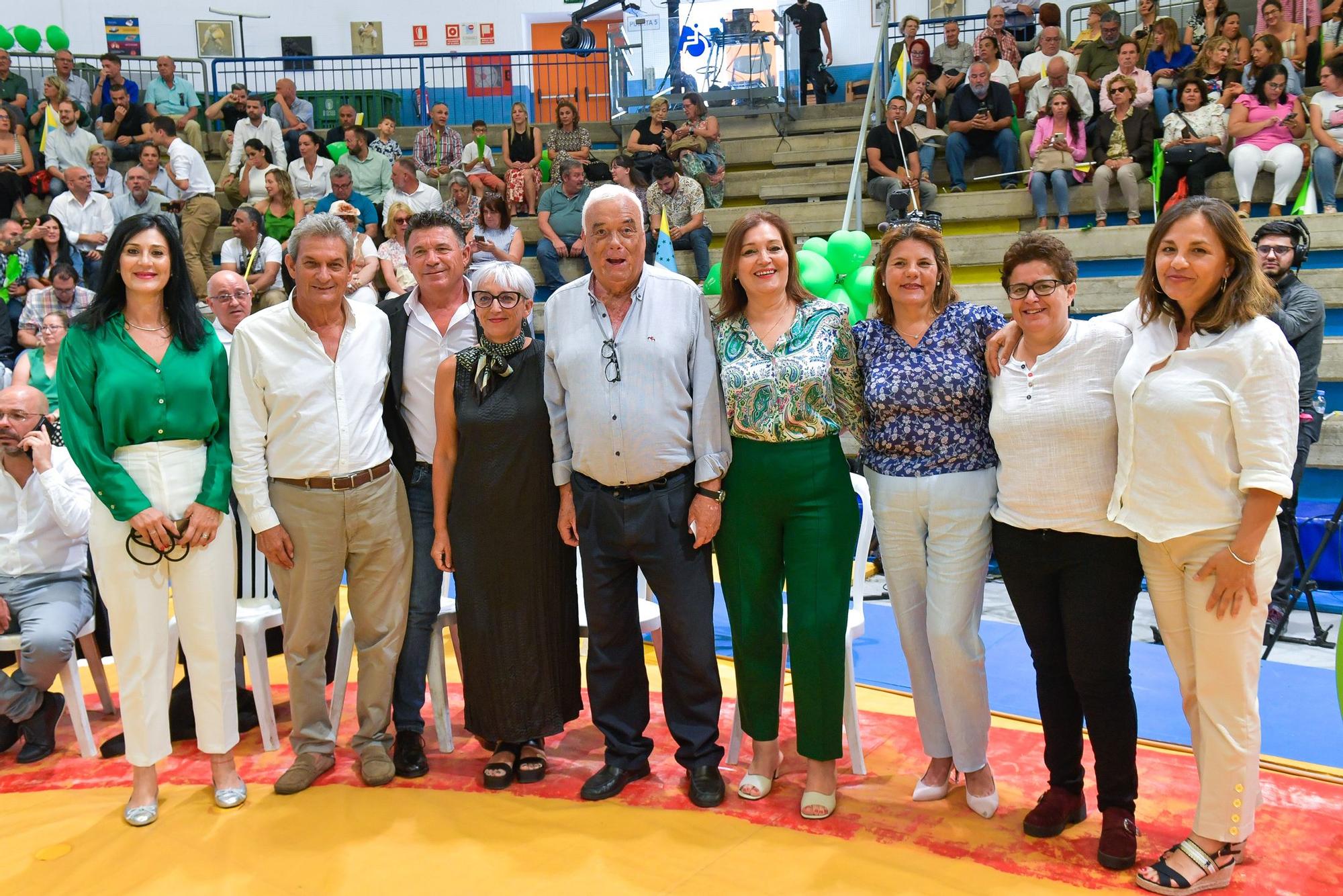 Presentación de candidaturas de Nuevas Canarias a las elecciones del 28M