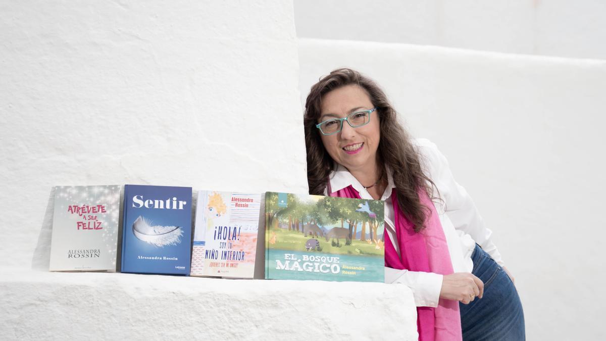 Alessandra Rossin celebrará el Día del Libro con sus lectores en Ibiza y Santa Eulalia.