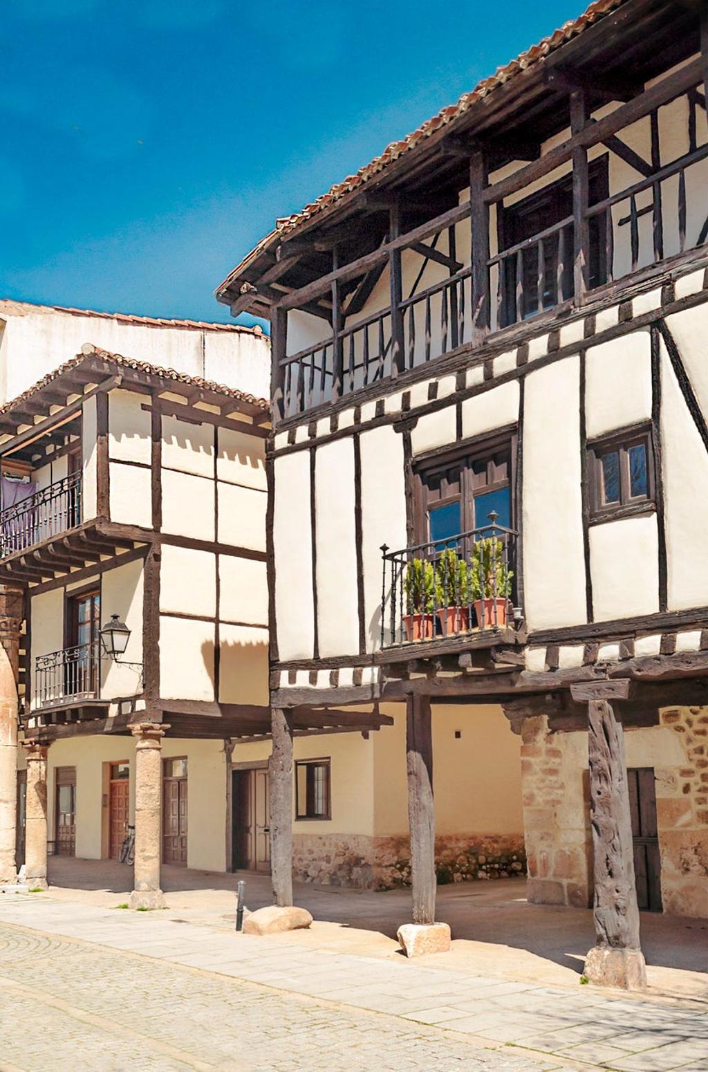 Típica calle pavimentada