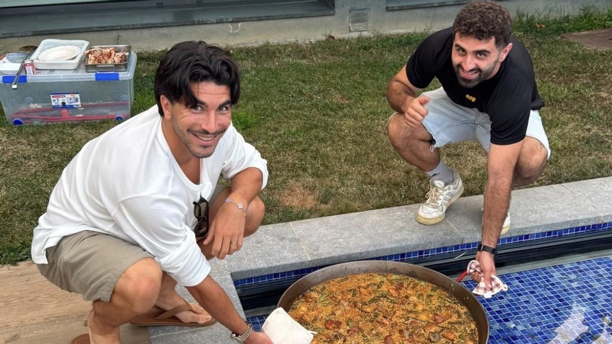 Carlos Soler lleva la paella valenciana a San Sebastián junto a Vicente Carbonell López