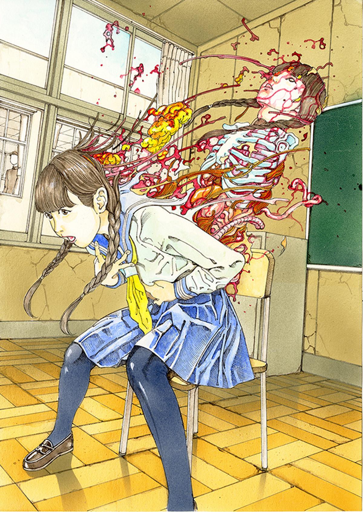 Muestra de la obra de Shintaro Kago.