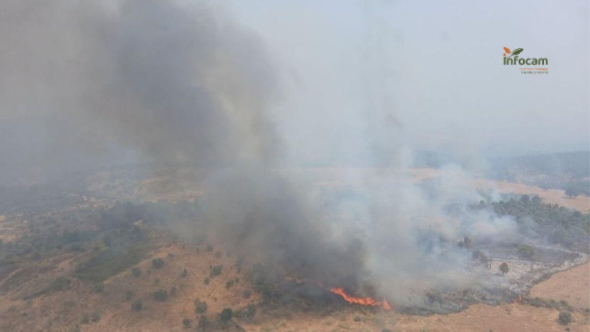 INCENDIOS ESPAÑA | Las llamas se ceban con la provincia de Toledo: nuevo incendio forestal en Navalcán, donde ya trabajan efectivos