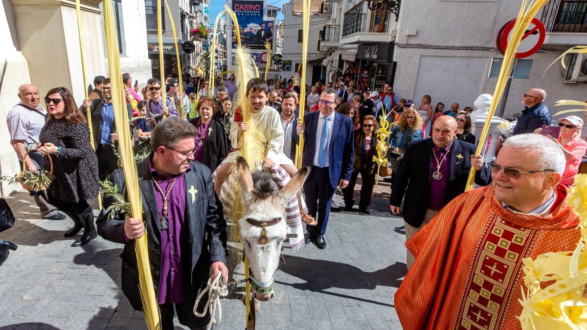 Domingo de ramos de 2019 en Benidorm.