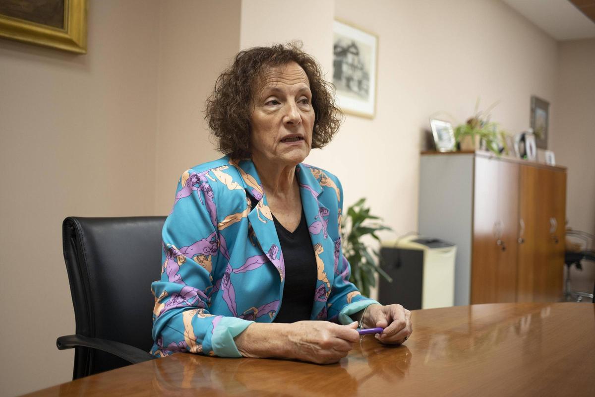 La alcaldesa de Enguera, Matilde Marín