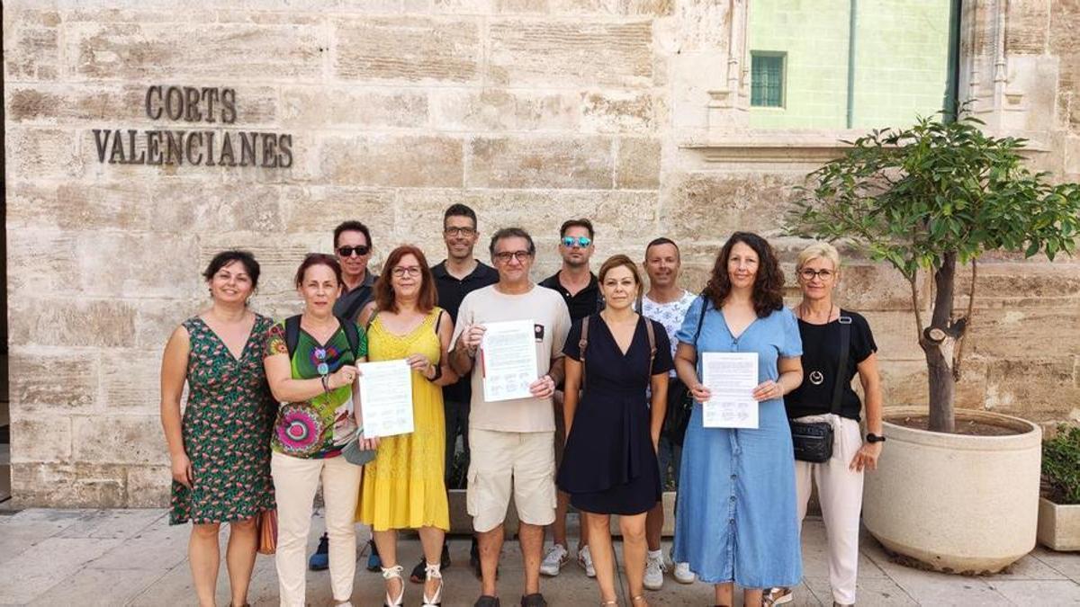 Presentación de la ILP en Las Corts el verano pasado