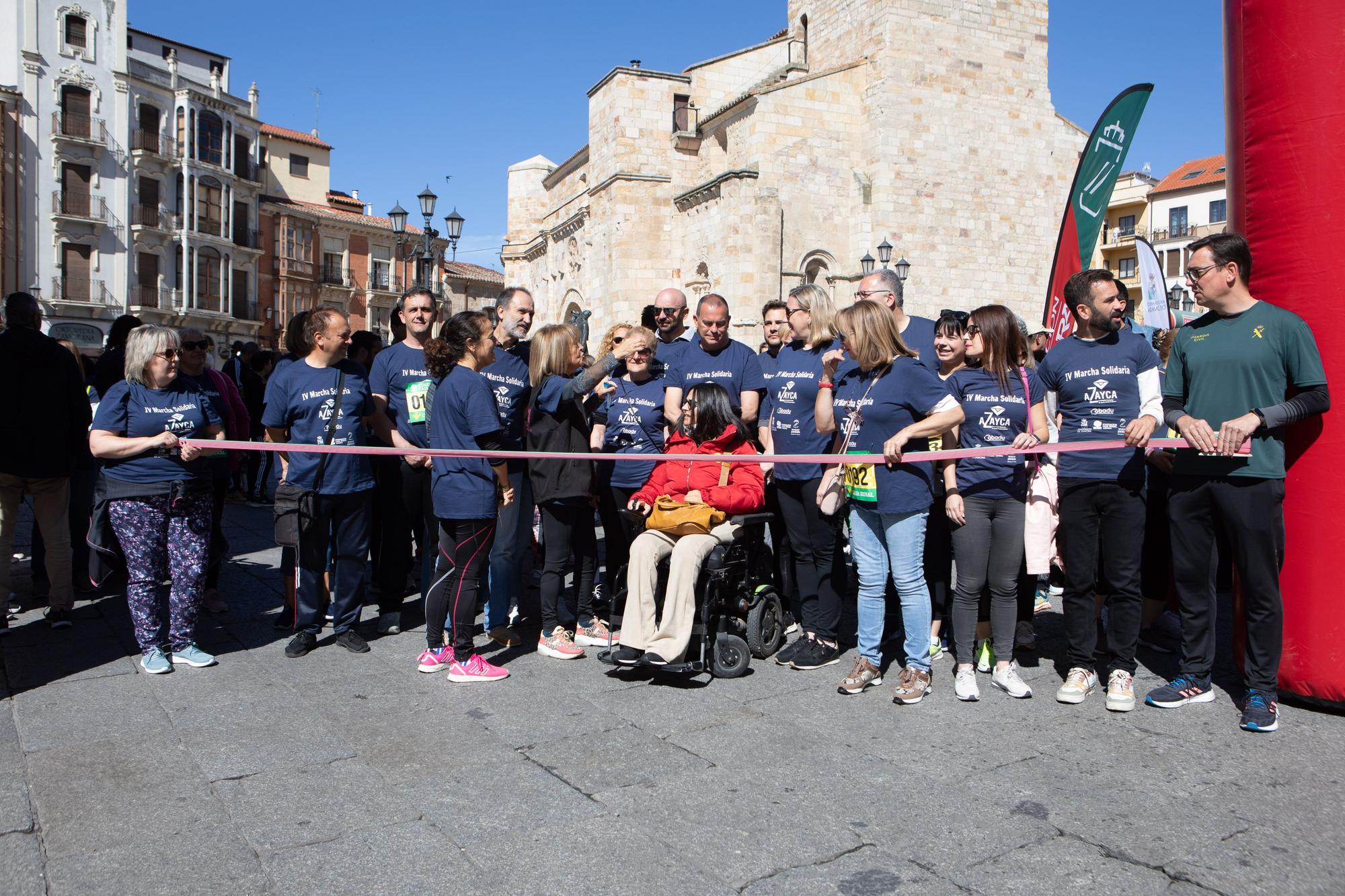 Marcha solidaria de Azayca, Asociación de Ayuda a los Enfermos con Cáncer de Zamora