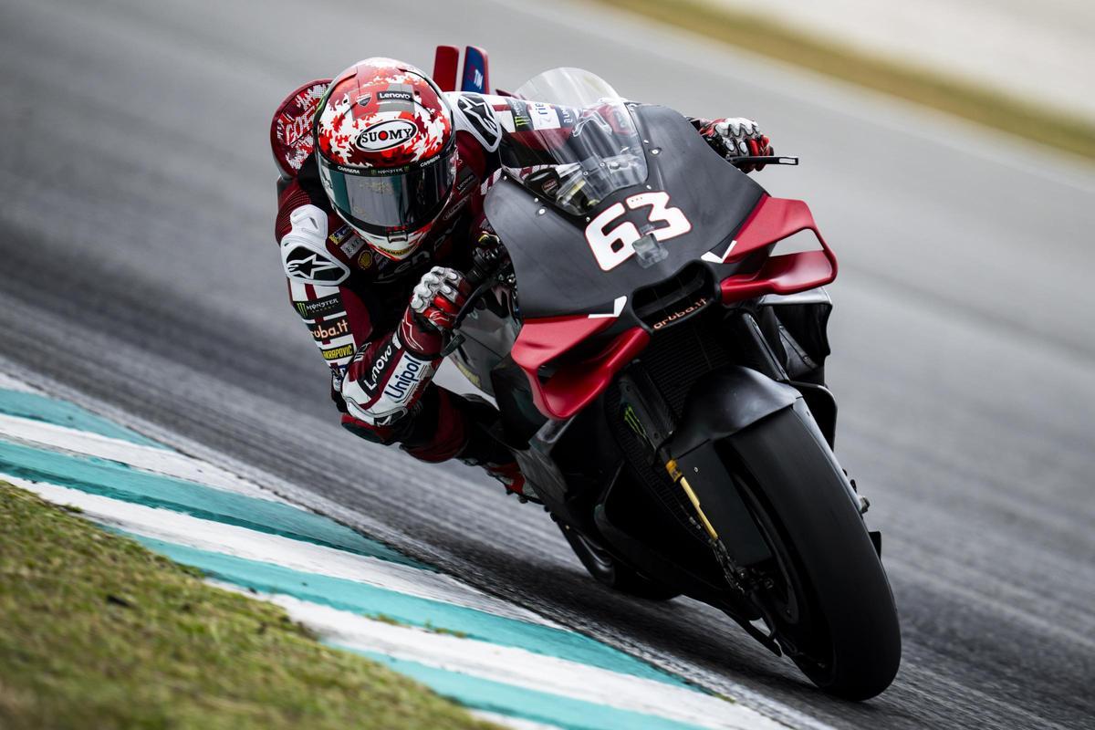 Pues sí, el italiano 'Pecco' Bagnaia ha vuelto.