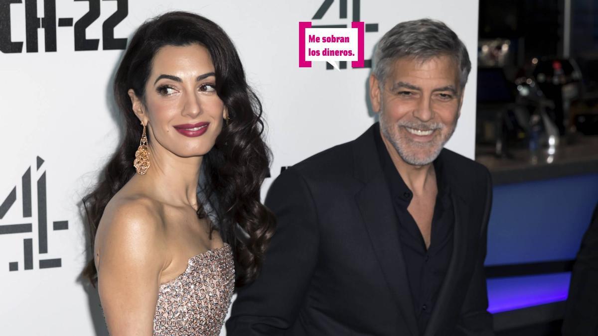 Si fueras 'amigui' de George Clooney ahora tendrías un millón de euros en tu cuenta