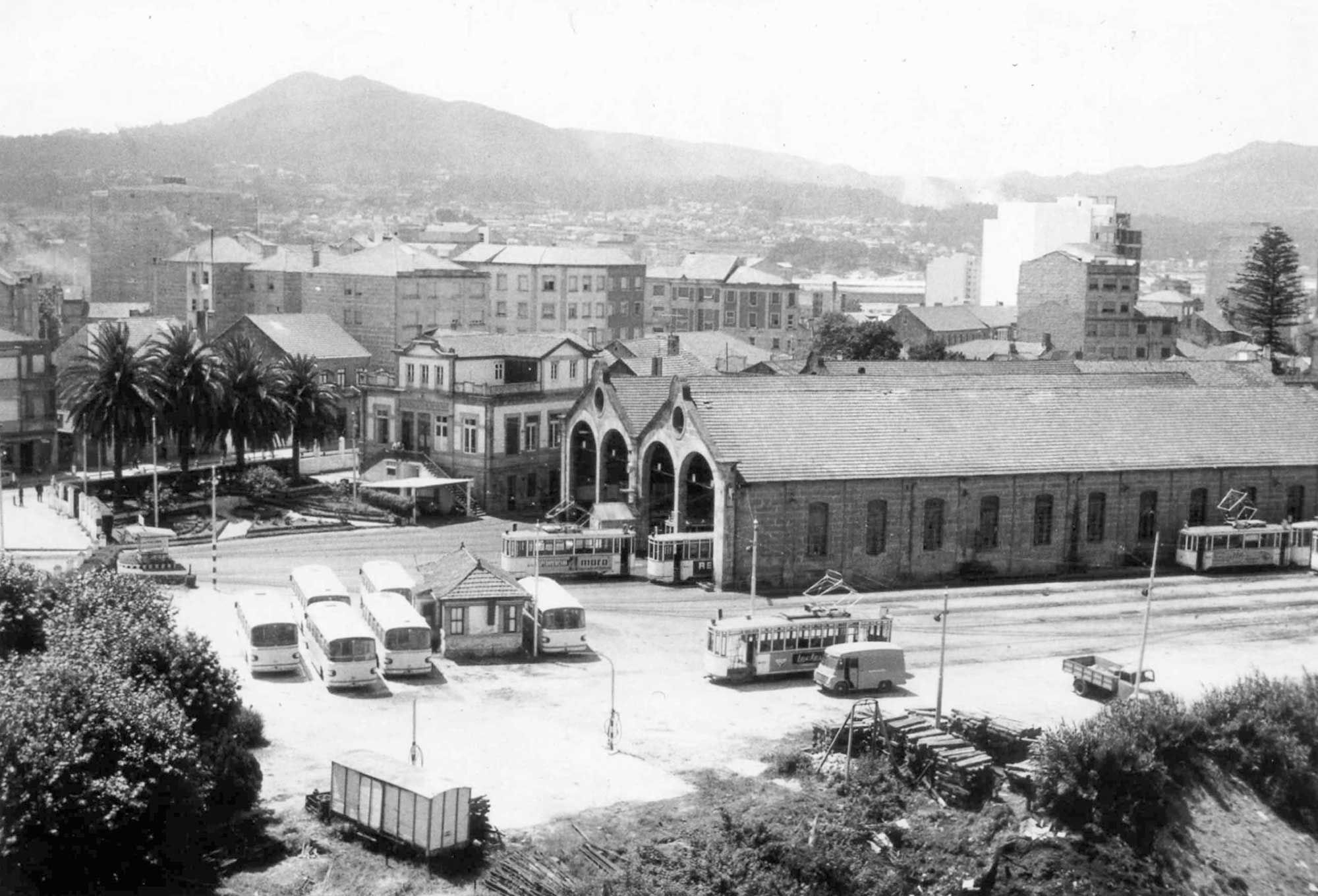 El Vigo que quizá nunca conociste Los tranvías, el primer transporte metropolitano