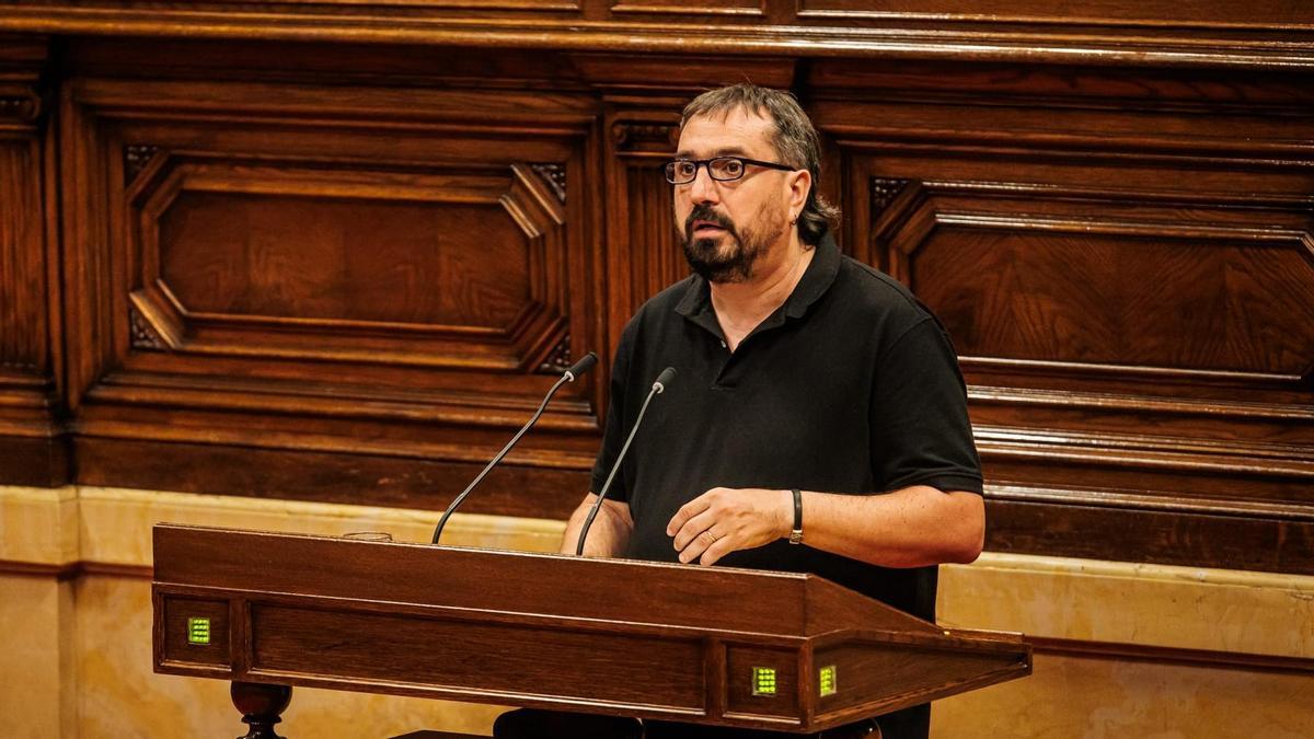 El diputat de la CUP al Parlament, Dani Cornellà.