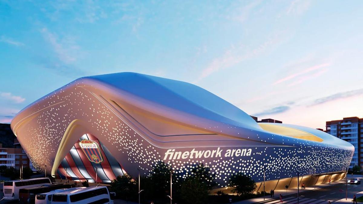 El futuro estadio, en una imagen publicada por la web del Eldense.