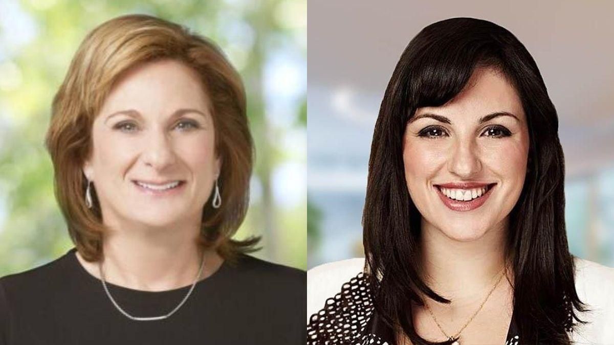 Susan Arnold y Shauna Spenley