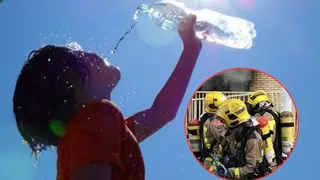Abel Martínez, capitan de bomberos, sobre las temperaturas en verano: “Esto no es normal para un ser humano”